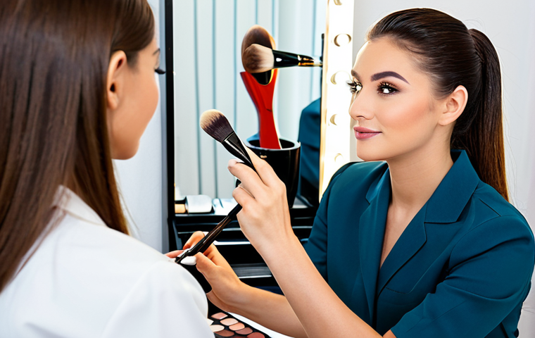 뷰티컨설턴트 주요 직업적 평가 기준 - Personalized Skincare Consultation**

"A professional beauty consultant, fully clothed in appropriat...
