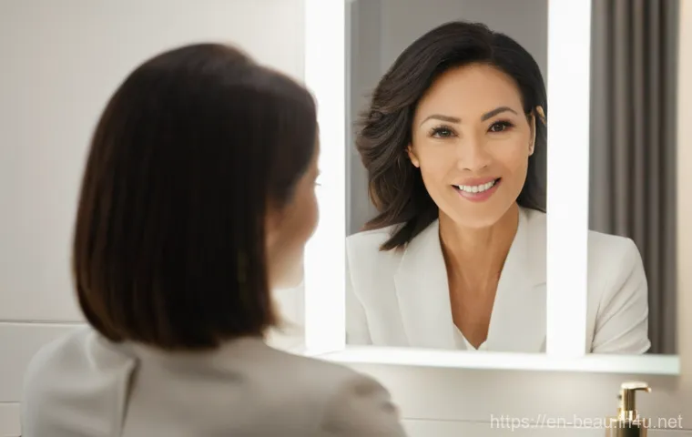 뷰티컨설턴트 실무 능력 검증법 - **Prompt:** Inside a brightly lit, sterile, and organized modern beauty studio, a professional beaut...