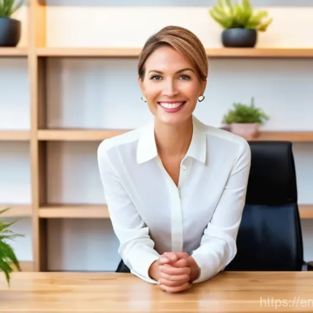뷰티컨설턴트 직업 윤리 가이드 - **Prompt 1: Building Authentic Connections and Trust**
    "A professional female beauty consultant,...